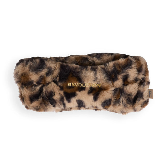 Revolution Miracle Skincare Headband Leopard Print