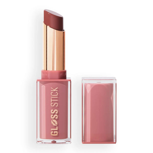 Revolution Pout Lip Gloss Stick Creme Brulee Mauve