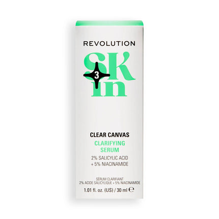 Revolution Skin Clear Canvas 5% Niacinamide & 2% Salicylic Acid Clarifying Serum
