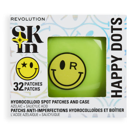 Revolution Skin x S.W.Smiley Happy Dots Hydrocolloid Spot Patches and Case