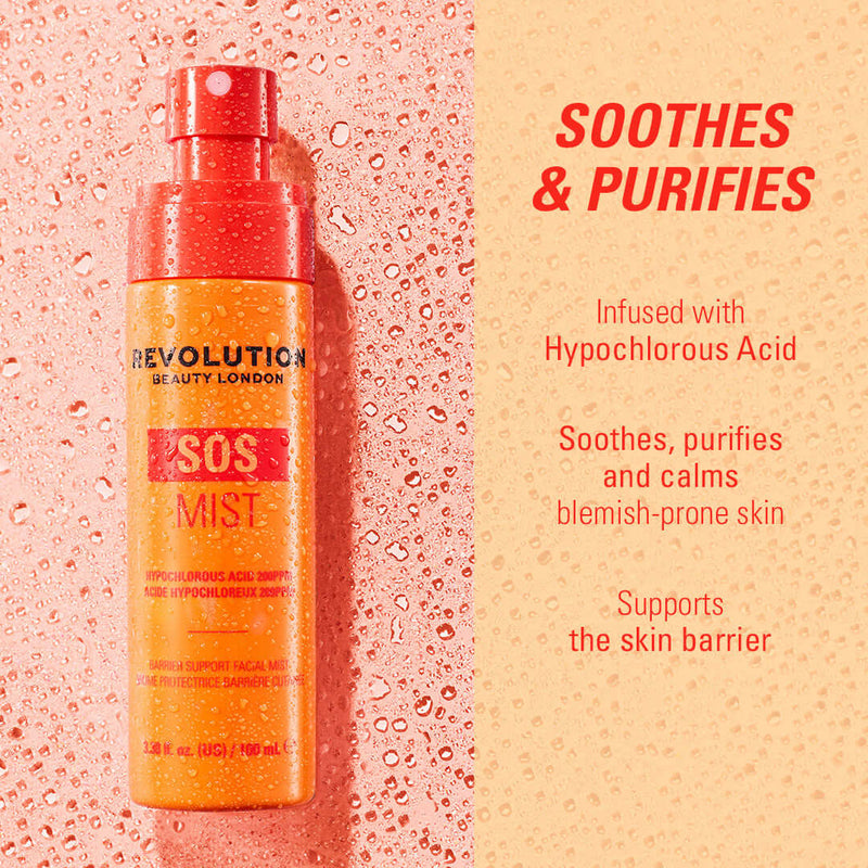 Revolution SOS Barrier Support Hypochlorous Acid Facial Mist