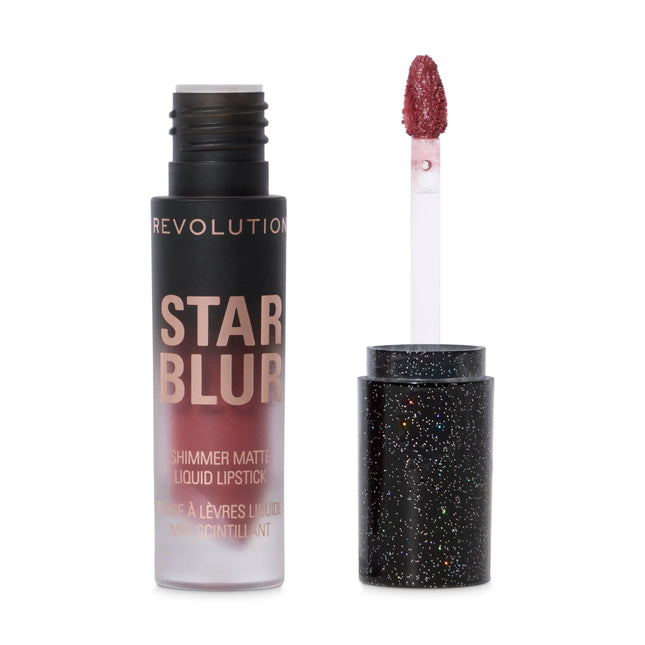 Revolution Star Blur Shimmer Matte Liquid Lip Moonlit Rose