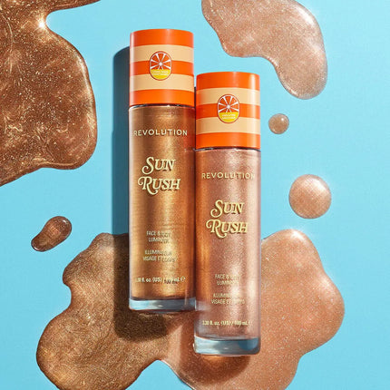 Revolution Sun Rush Body Luminizer Caramel Bronze