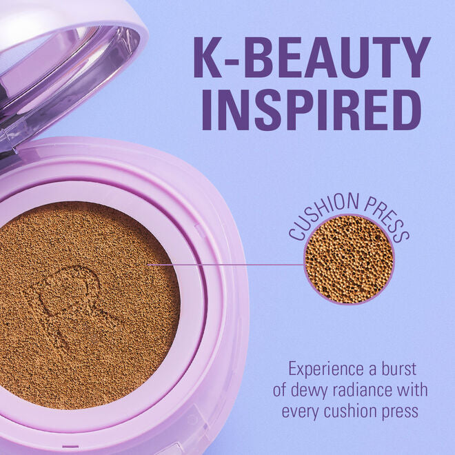 Revolution Superdewy Cushion Foundation Fair Neutral Warm, cushion foundation voor een dewy finish, foto 2 van 10