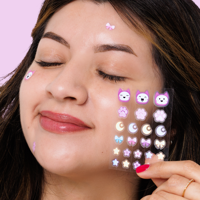 Rude Cosmetics Chibi Manga Collection Chibi Dotz! Pimple Patches Usagi Bloom, hydrocolloïde patches voor puistjes, foto 6 van