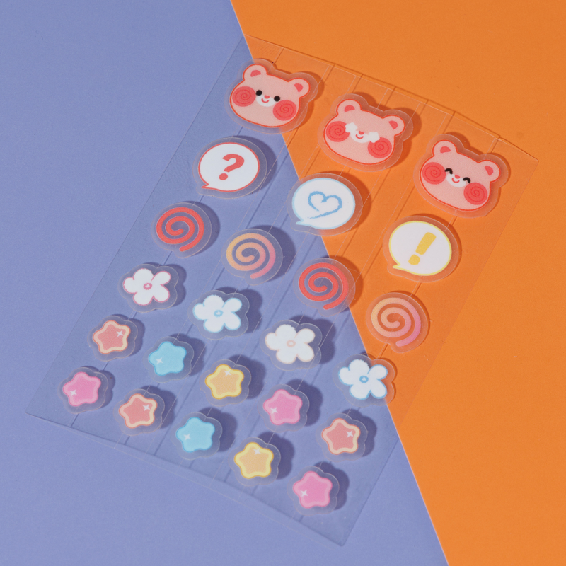 Rude Cosmetics Chibi Manga Collection Chibi Dotz! Pimple Patches Usagi Bloom, hydrocolloïde patches voor puistjes, foto 7 van