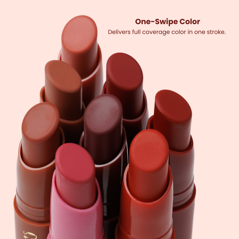 Rude Cosmetics Roaring 20's Matte Lipstick Lavish, matte lipstick in een diepe tint, foto 5 van 6