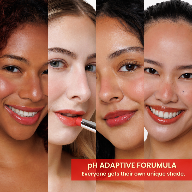 Rude Cosmetics The Glow Up! Glowing Lip Balm Blush Veil, hydraterende lipbalm met gepersonaliseerde kleur, foto 6 van 9
