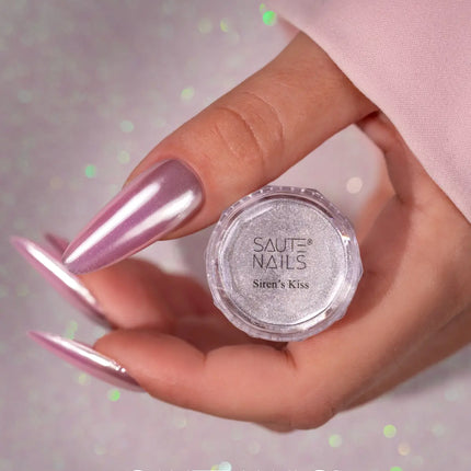 Saute Nails Chrome Powder Siren's Kiss