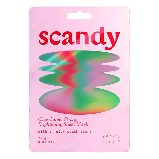 Scandy Glow Game: Strong Brightening Sheet Mask