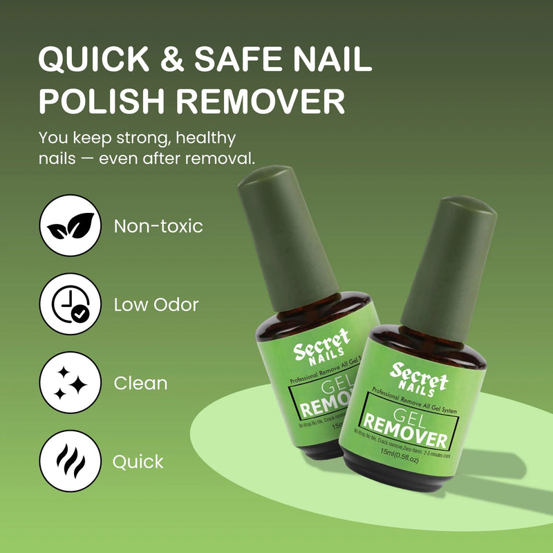 Secret Nails Gel Remover, acetonvrije gellak remover, foto 4 van 7