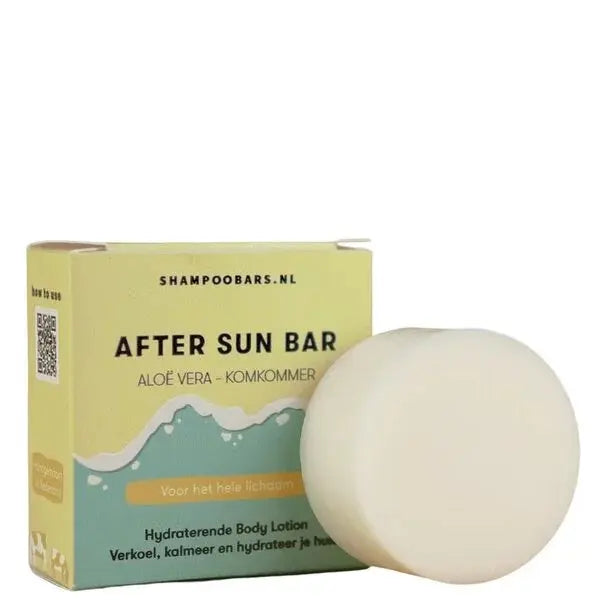 Shampoo Bars After Sun Bar Aloë Vera en Komkommer