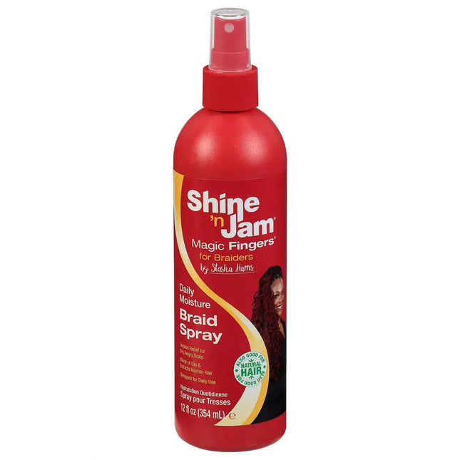 Shine 'n Jam Magic Finger Braid Spray 12oz
