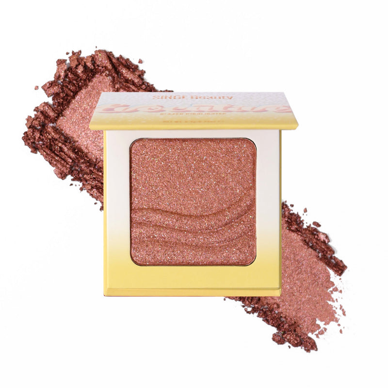 Singe Beauty Evocative Glazed Highlighter Quirky Quartz, rijke bronzen highlighter