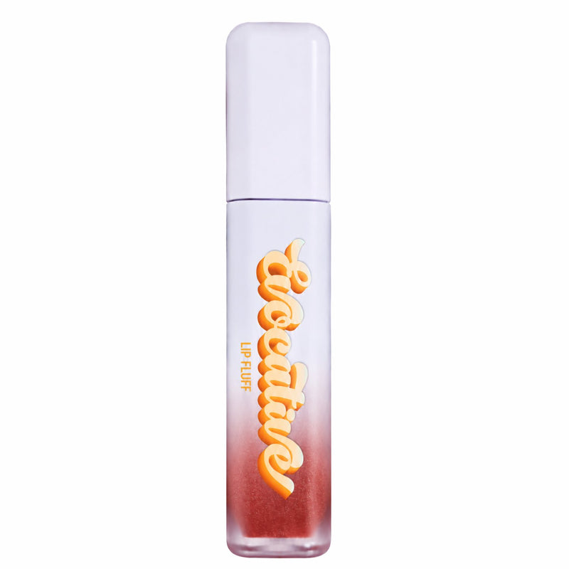 Singe Beauty Evocative Lip Fluff Tenacious Taffy, moussey matte liquid lipstick in bruine tint