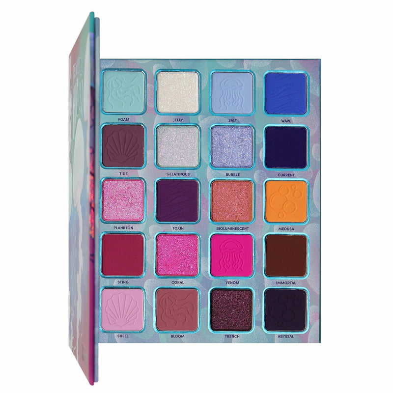 Singe Beauty Treacherous Bloom Palette, oogschaduw palette met 20 tinten