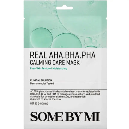 Some By Mi Real AHA-BHA-PHA Calming Care Mask