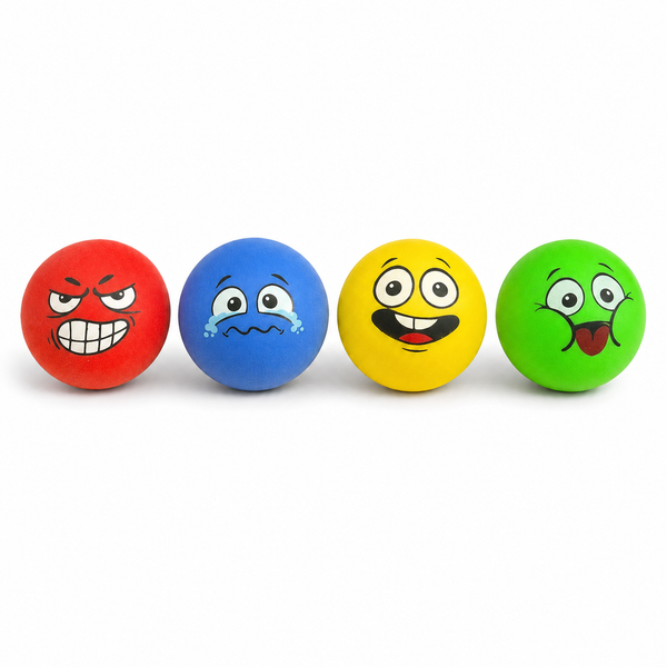 Mystery Happy Face Round Squishy van Boozyshop, mystery squishy, uitvoering is een verrassing