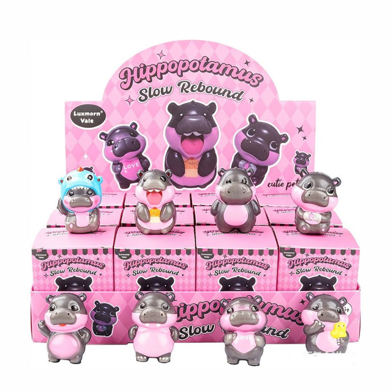 Squishy Mystery Slow Rising Hippo Squishy