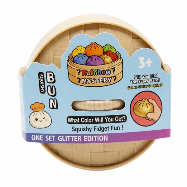 Squishy Mystery Squishy Glitter Bun Dumplings Small