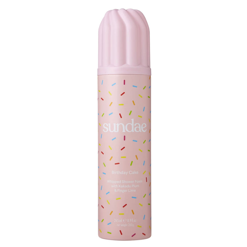 Sundae Whipped Shower Foam Birthday Cake, doucheschuim met verjaardagstaartgeur