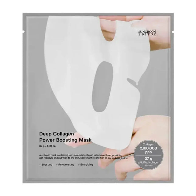 Sungboon Editor Deep Collagen Power Boosting Mask 4-Pack