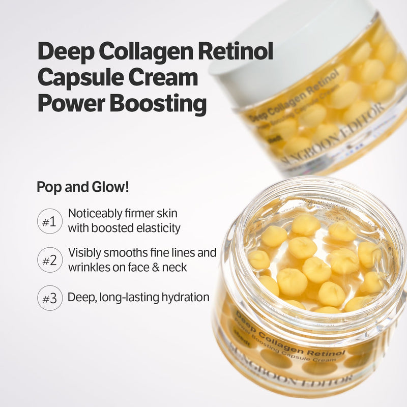 Sungboon Editor X Toy Story Deep Collagen Retinol Power Boosting Capsule Cream 3