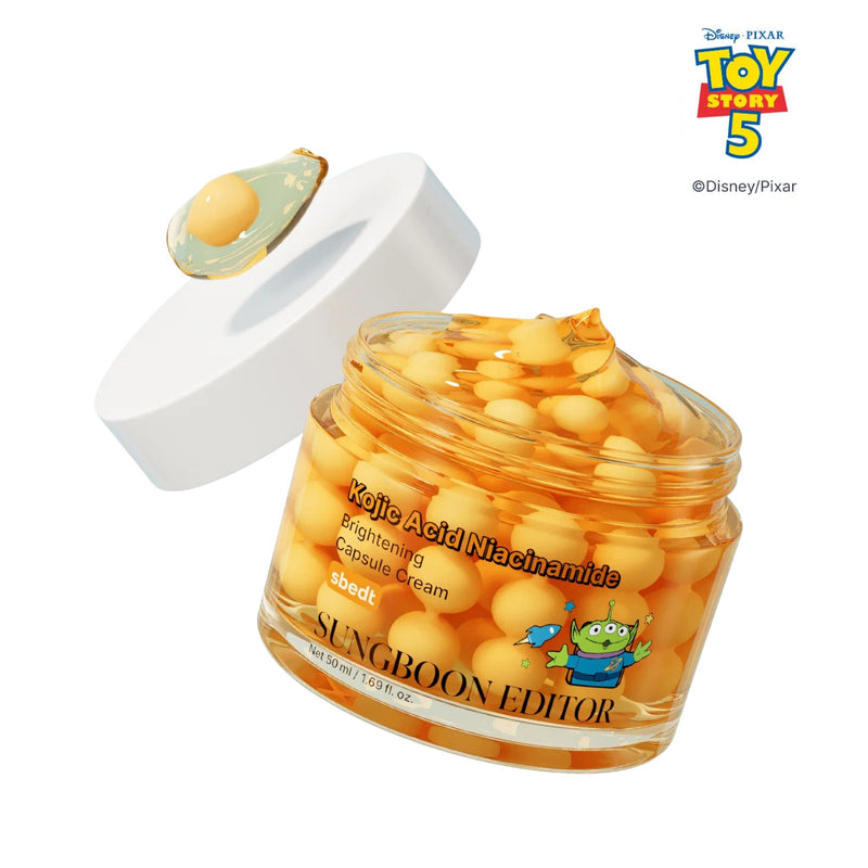 Sungboon Editor X Toy Story Kojic Acid Niacinamide Brightening Capsule Cream 1