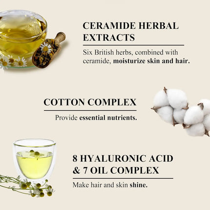 Teabless Cotton Blue Mallow Tea Perfume Hair & Body Mist