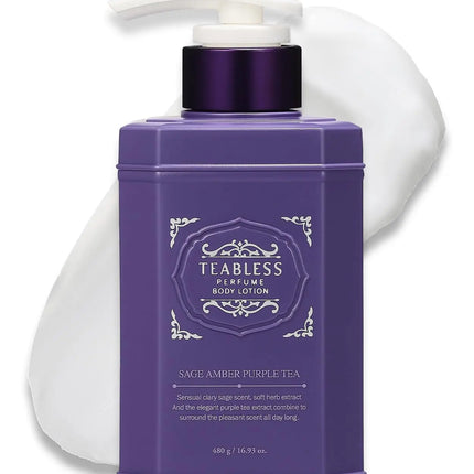 Teabless Sage Amber Purple Tea Perfume Body Lotion