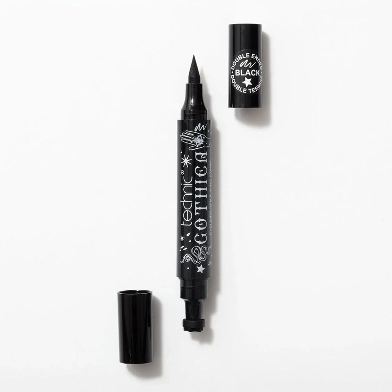 Technic Gothica Eyeliner Pen & Star Stamp Black