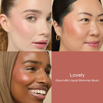 The Beauty Crop Glow Milk Liquid Shimmer Blush Lovely