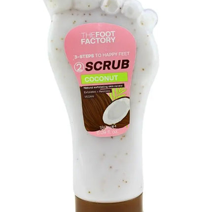 The Foot Factory Foot Scrub Coconut