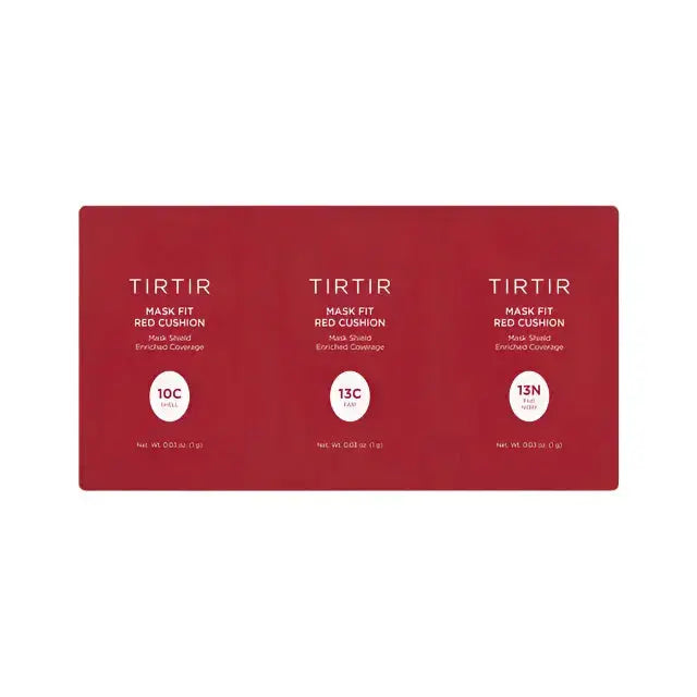 TIRTIR Mask Fit Red Cushion 3 Shade Trial Kit