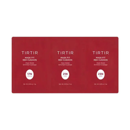 TIRTIR Mask Fit Red Cushion 3 Shade Trial Kit