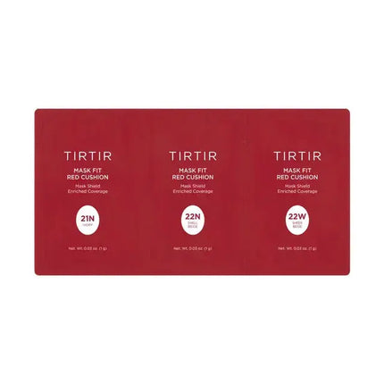 TIRTIR Mask Fit Red Cushion 3 Shade Trial Kit