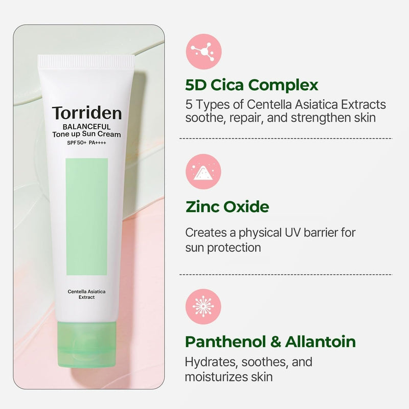 Torriden Balanceful Tone Up Sun Cream