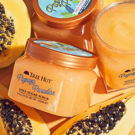 Tree Hut Shea Sugar Scrub Papaya Paradise