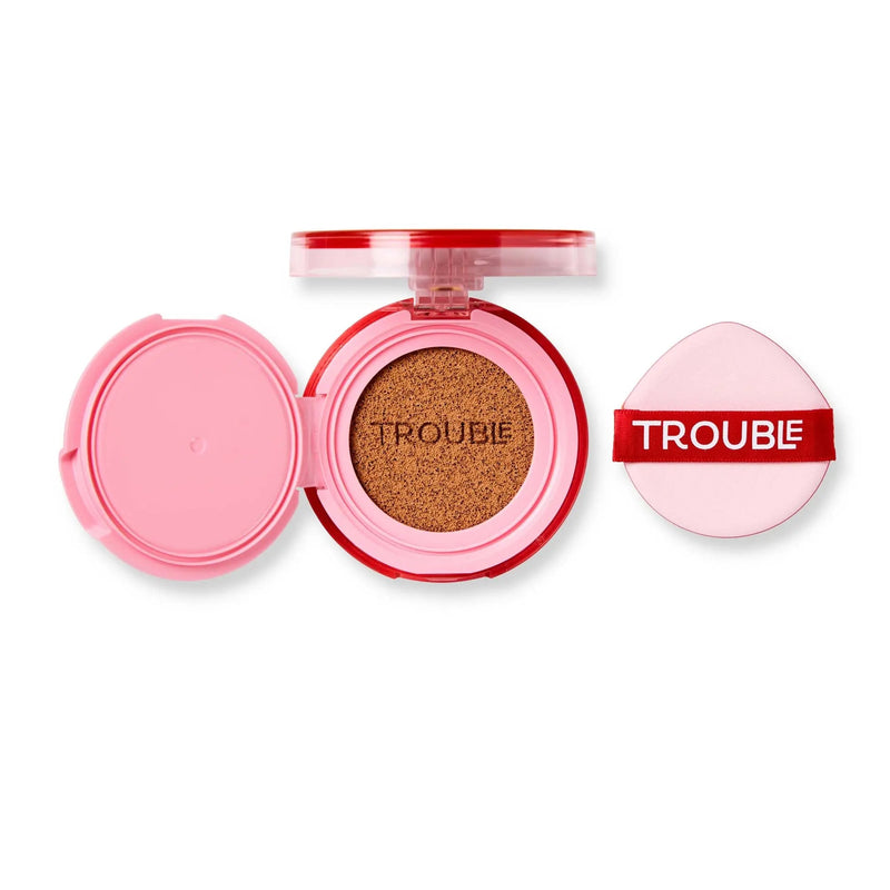 Trouble Maker Button Pusher Air Cushion Foundation Secret Poet, cushion foundation