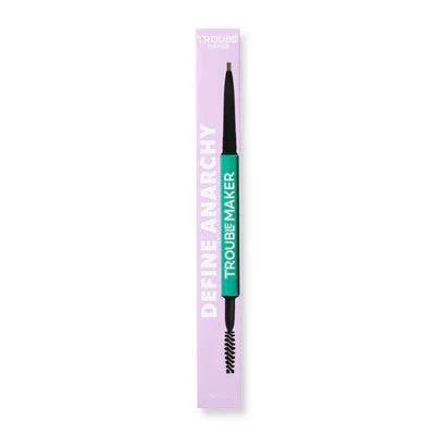 Trouble Maker Define Anarchy Micro Brow Pencil Light Brown, ultradun wenkbrauwpotlood, foto 2 van 2