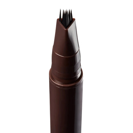 Trouble Maker Fluffer Brow Brush Natural Brow Pen Dark Brown