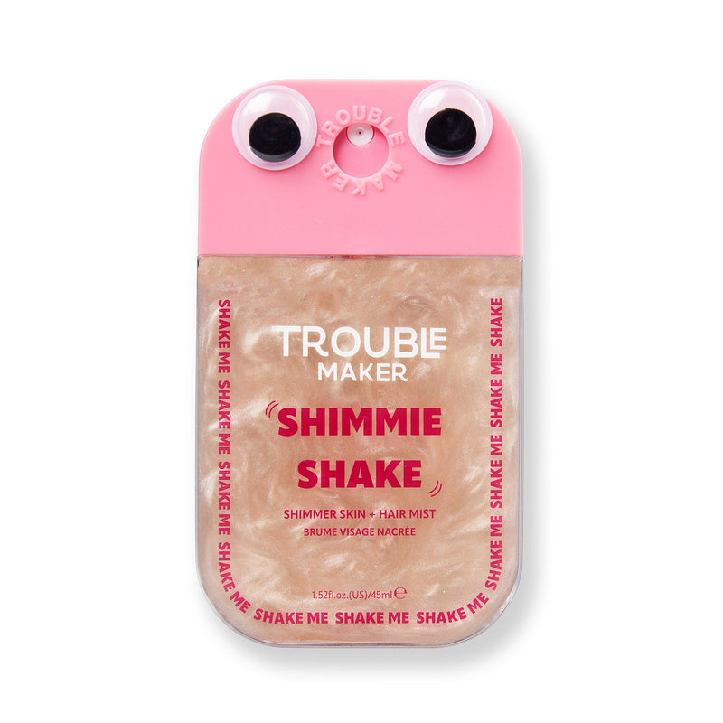 Trouble Maker Shimmie Shake Skin Mist Priscilla Pink Shimmer