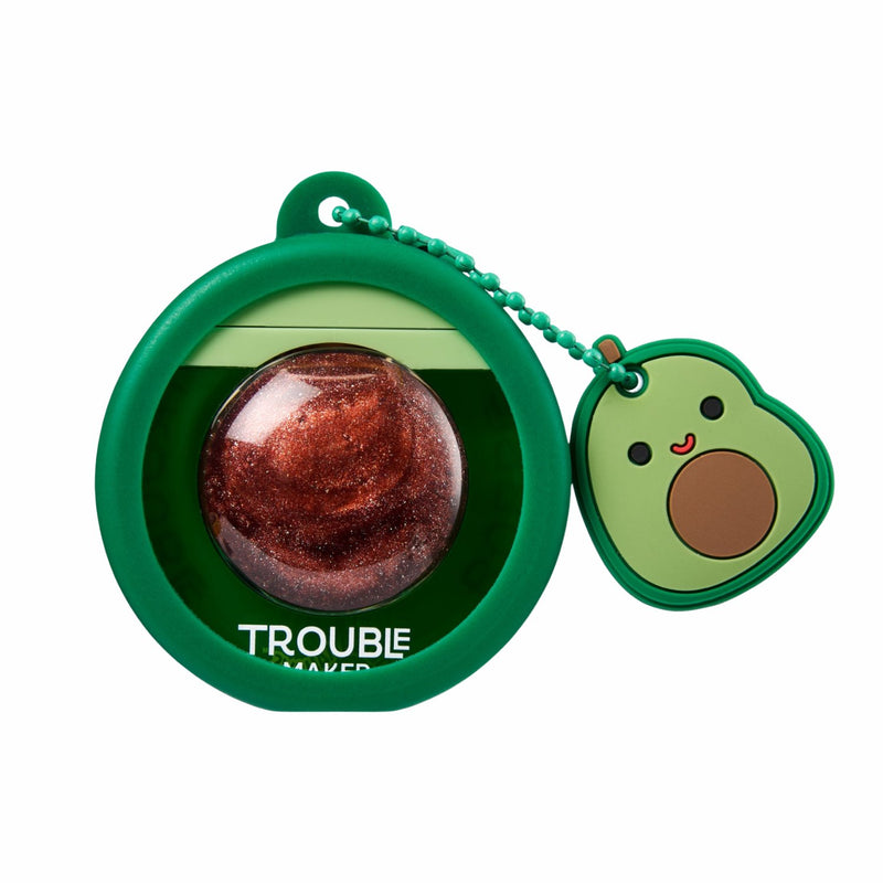 Trouble Maker X Squishmallows Austin The Avocado Brown Bubble Trouble With Snug