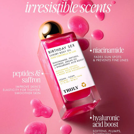 Truly Beauty Truly Beauty Birthday Sex Luxury Body Oil