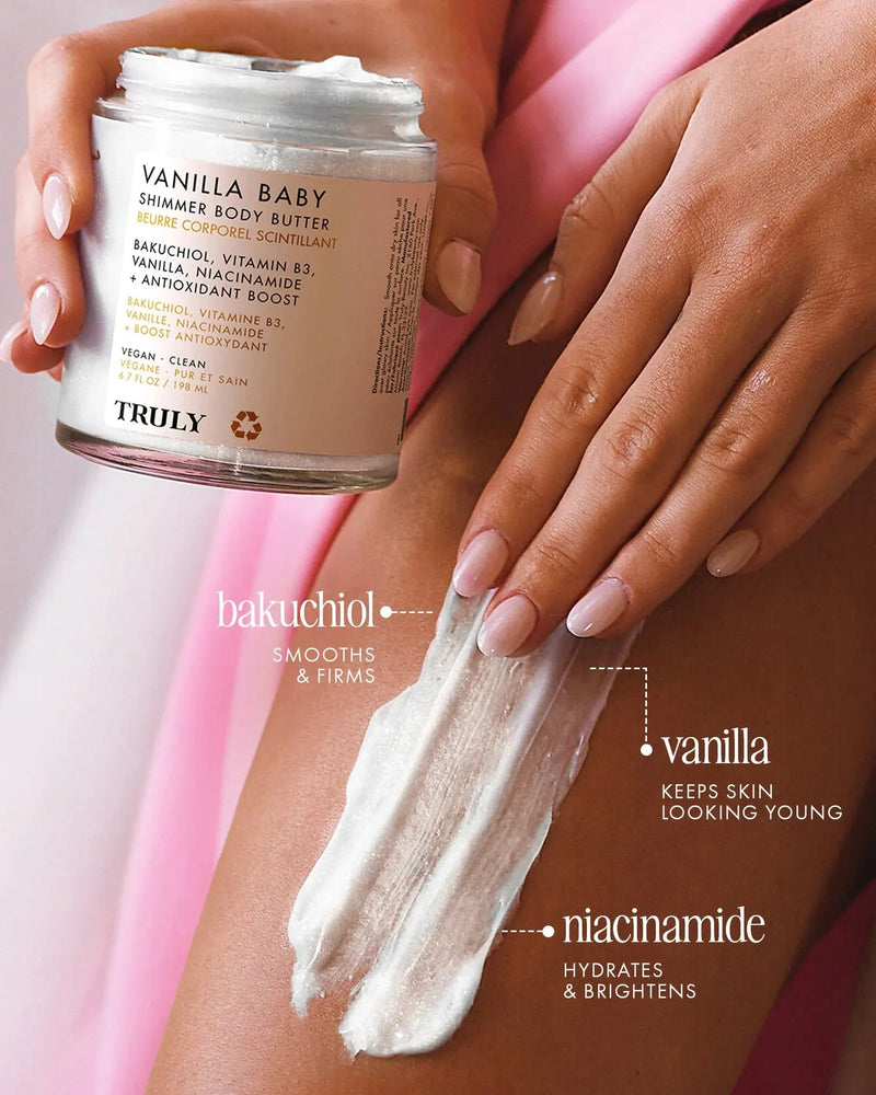 Truly Beauty Vanilla Baby Shimmer Body Butter