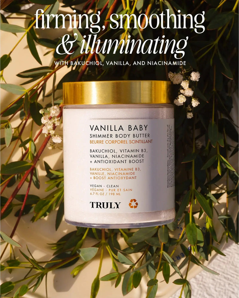 Truly Beauty Vanilla Baby Shimmer Body Butter
