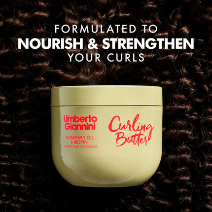 Umberto Giannini Strong Curls Rosemary Oil & Biotin Curling Butter