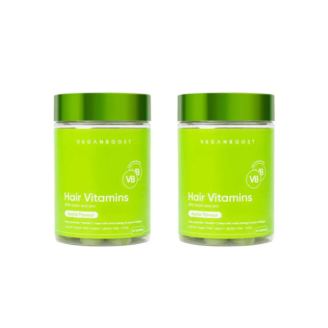 Veganboost Hair Vitamins Gummies 2 pack