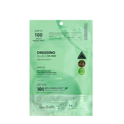 VT Cosmetics Reti-A Reedle Shot 100 2Step Hydrogel Mask