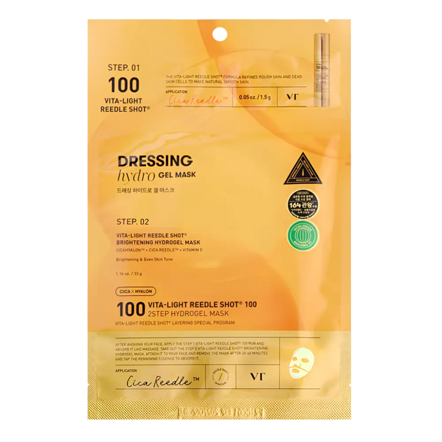 VT Cosmetics Vita Light Reedle Shot 100 2Step Hydrogel Mask